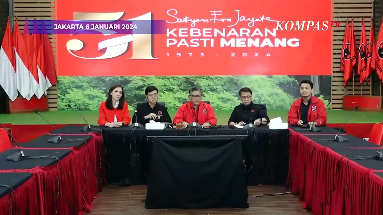 Penjelasan Hasto Kristiyanto soal Kehadiran Jokowi di HUT ke 51 PDIP