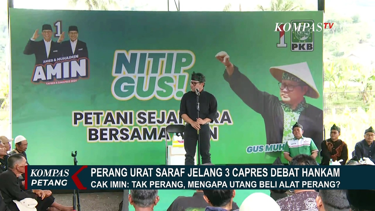 Perang Urat Saraf Soal Pertahanan dan Keamanan,  Debat Capres 7 Januari Akan Panas?