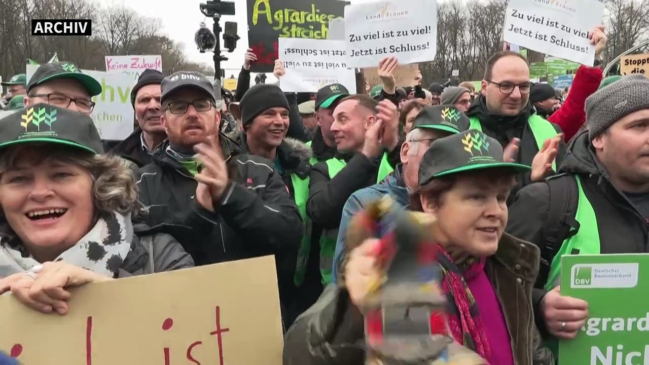 Behörden warnen vor Unterwanderung der Bauernproteste durch Extremisten