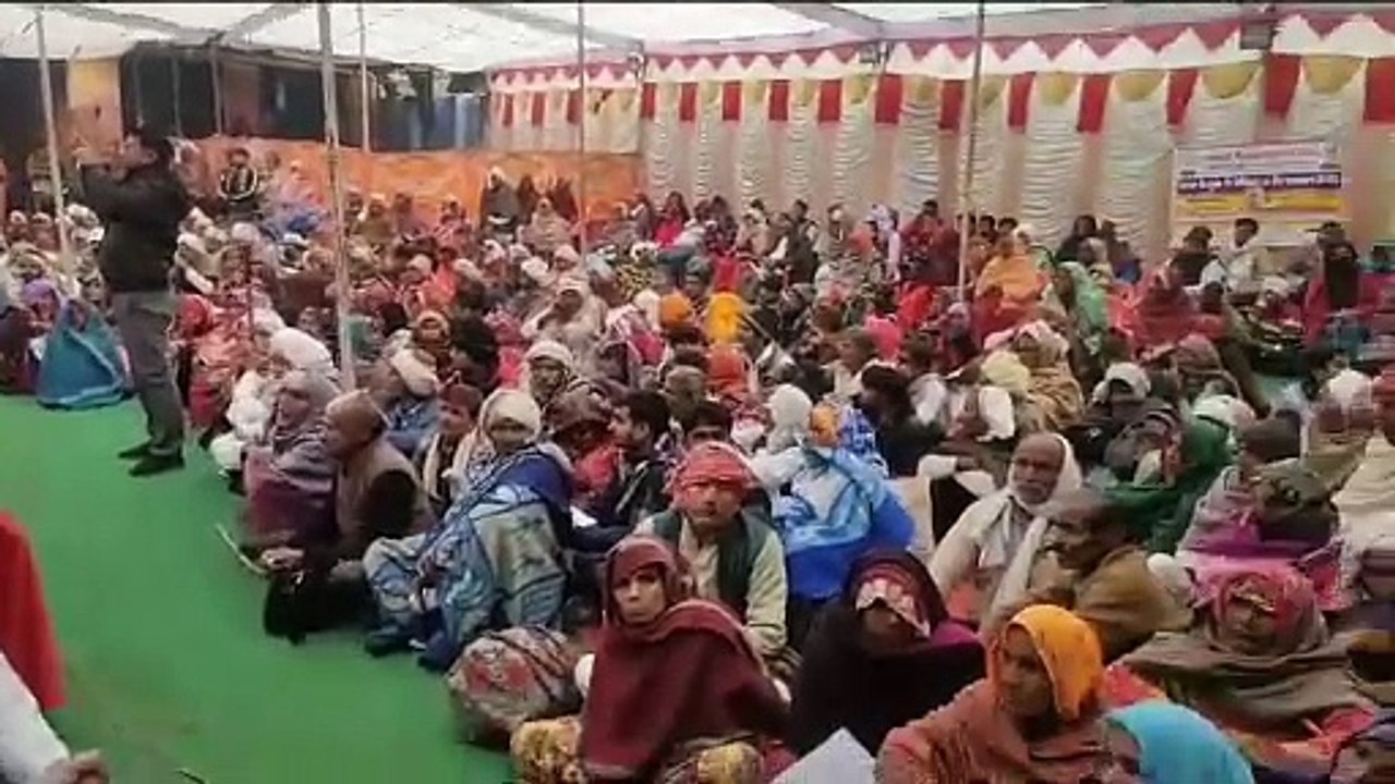 शिविर में पहले दिन 350 मरीजों का ऑपरेशन के लिए चयन