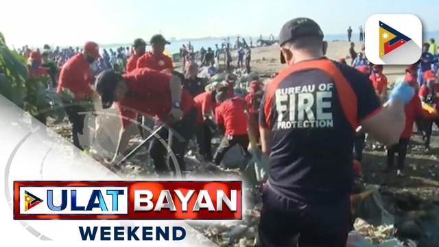 Clean-up drive, isinagawa ngayong araw sa Baseco beach