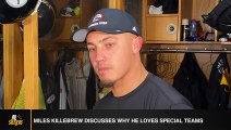 Steelers' Miles Killebrew Discusses Love For Special Teams