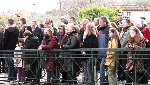 Ο αγιασμός των υδάτων στον Γοργοπόταμο
