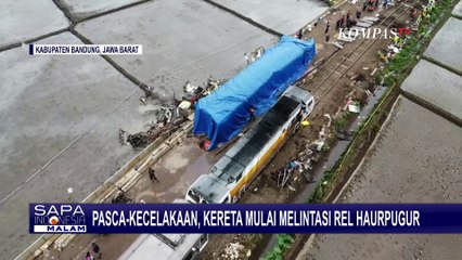 KA Ciremai Jadi yang Pertama Melintas Usai Tabrakan Maut di Cicalengka