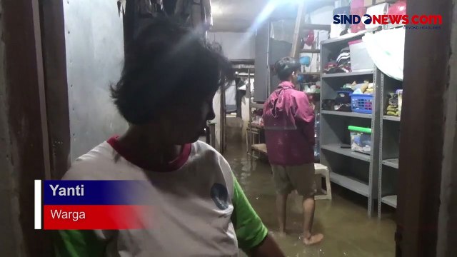 Hujan Deras, Banjir Rendam Pemukiman Warga di Pasar Minggu, Jakarta Selatan
