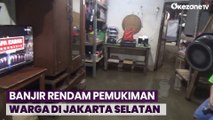 Banjir Rendam Pemukiman Warga di Cilandak Timur, Jakarta Selatan