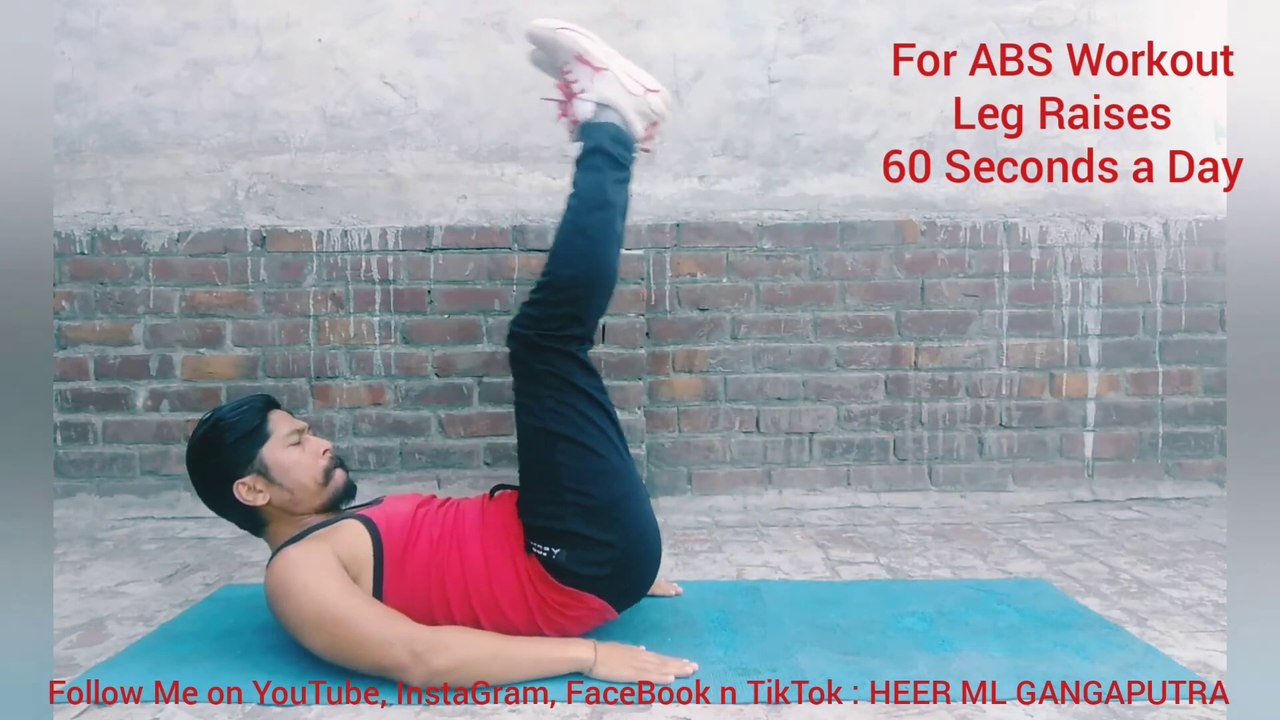 ❌ LEG RAISES ✔️ Best ABS & FAT LOSS Exercise #heermlgangaputra #naturalbodybuilding