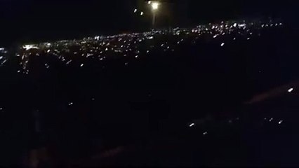 Así fue el momento en el que el avión de Flybondi chocó parte de su cola contra la pista de aterrizaje en Mar del Plata