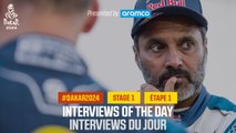 Interview of the day presented by Aramco - Stage 1  - #Dakar2024