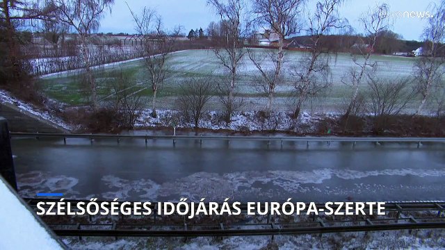 Szélsőséges időjárás tombol Európa-szerte