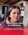 Melissa devuelve regalos a Massad le ha pedido todos los regalos