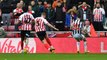 Sunderland 0 Newcastle 3 - Joe Nicholson and Phil Smith react after FA Cup clash