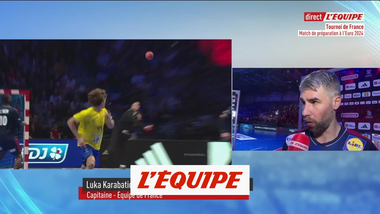 L.Karabatic : « C'est bien d'avoir une telle adversité » - Hand - Tournoi de France (H) - Bleus