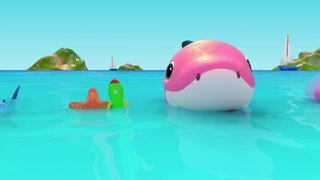 Sea Animal Song -  Ocean Animals Cartoon - Explore The Ocean _ Super Sumo Nursery Rhymes & Kid Song 2024