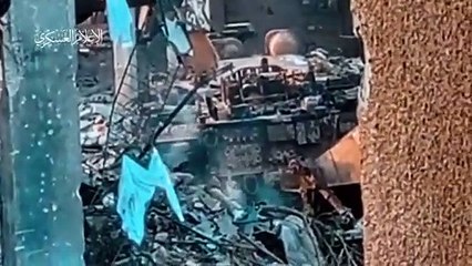 القسام يستهدف آليات وجنود الاحتلال بحيي التفاح والدرج