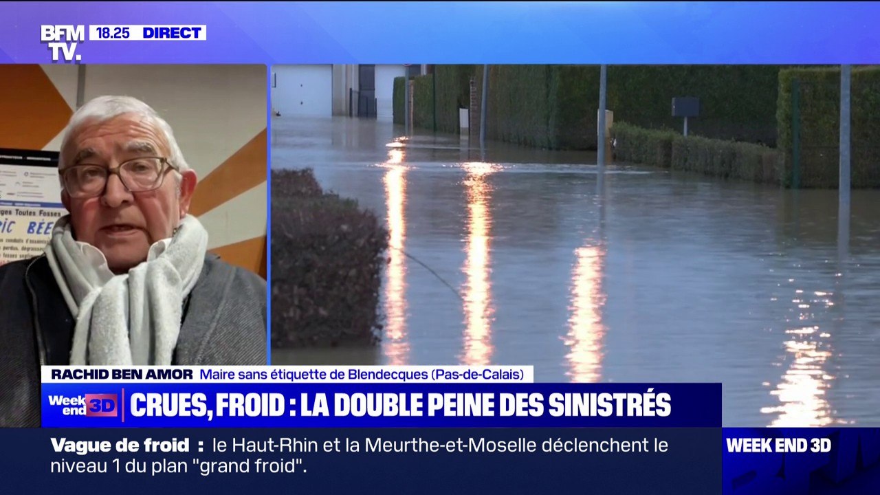 "Je suis un maire seul": dans le Pas-de-Calais, cet élu demande un soutien de l'État pour faire face aux inondations