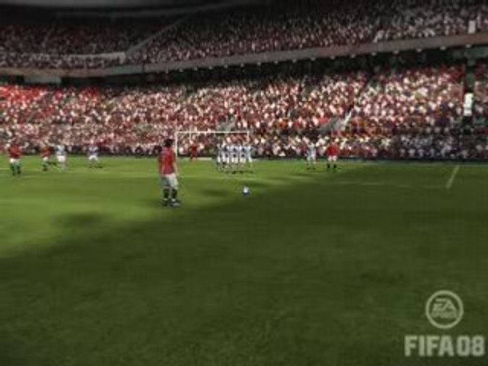 C.ronaldo coup franc mi hauteur fifa 08