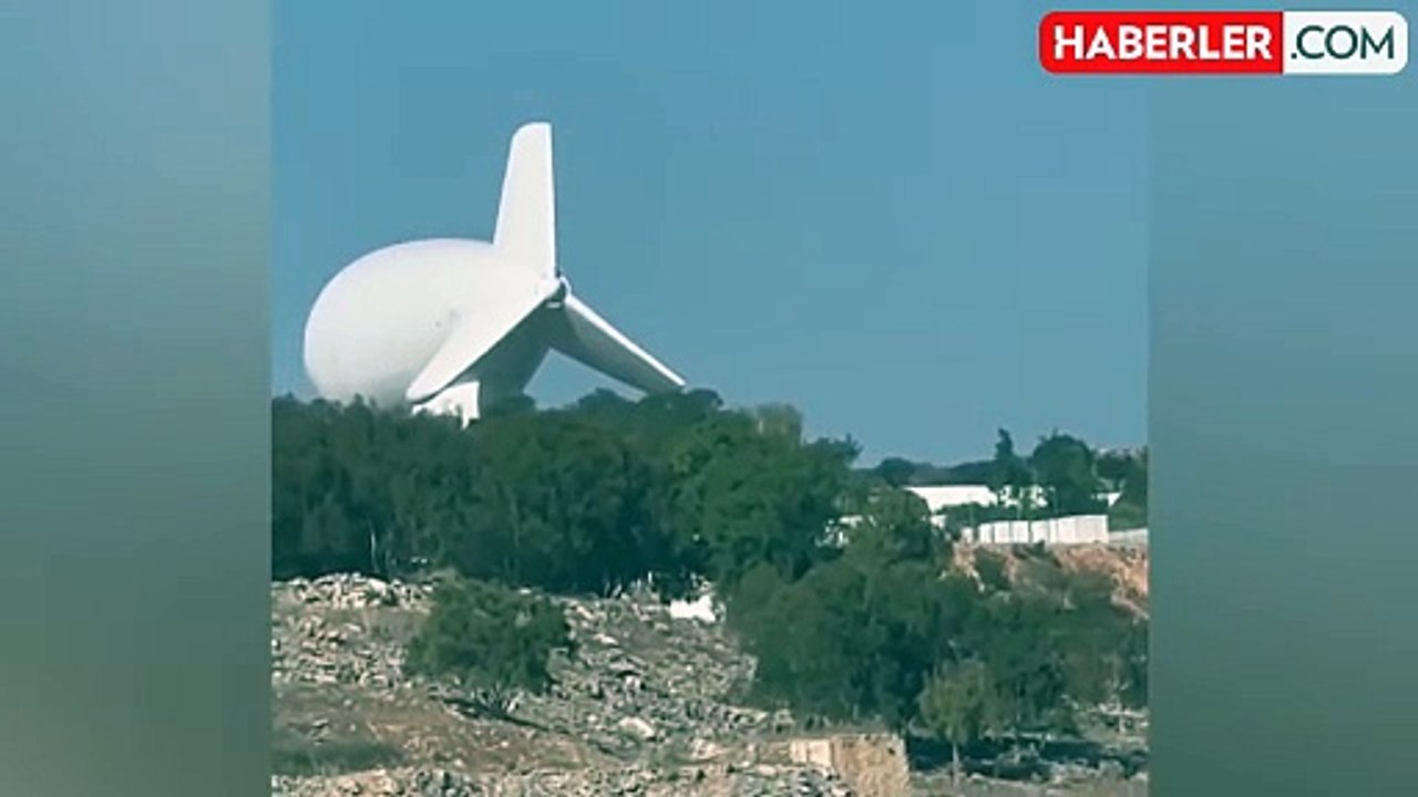 İsrail, Lübnan sınırına füze tespit zeplini konuşlandırdı