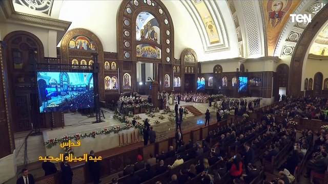 الرئيس السيسي: كل التحية والتقدير والاحترام لقداسة البابا تواضروس الثاني