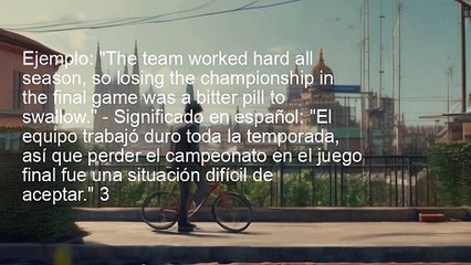 "A Bitter Pill to Swallow: Accepting Reality"