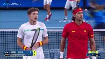 ATP Cup 2020 Final Doubles - Djokovic & Troicki VS Carreno Busta & Lopez