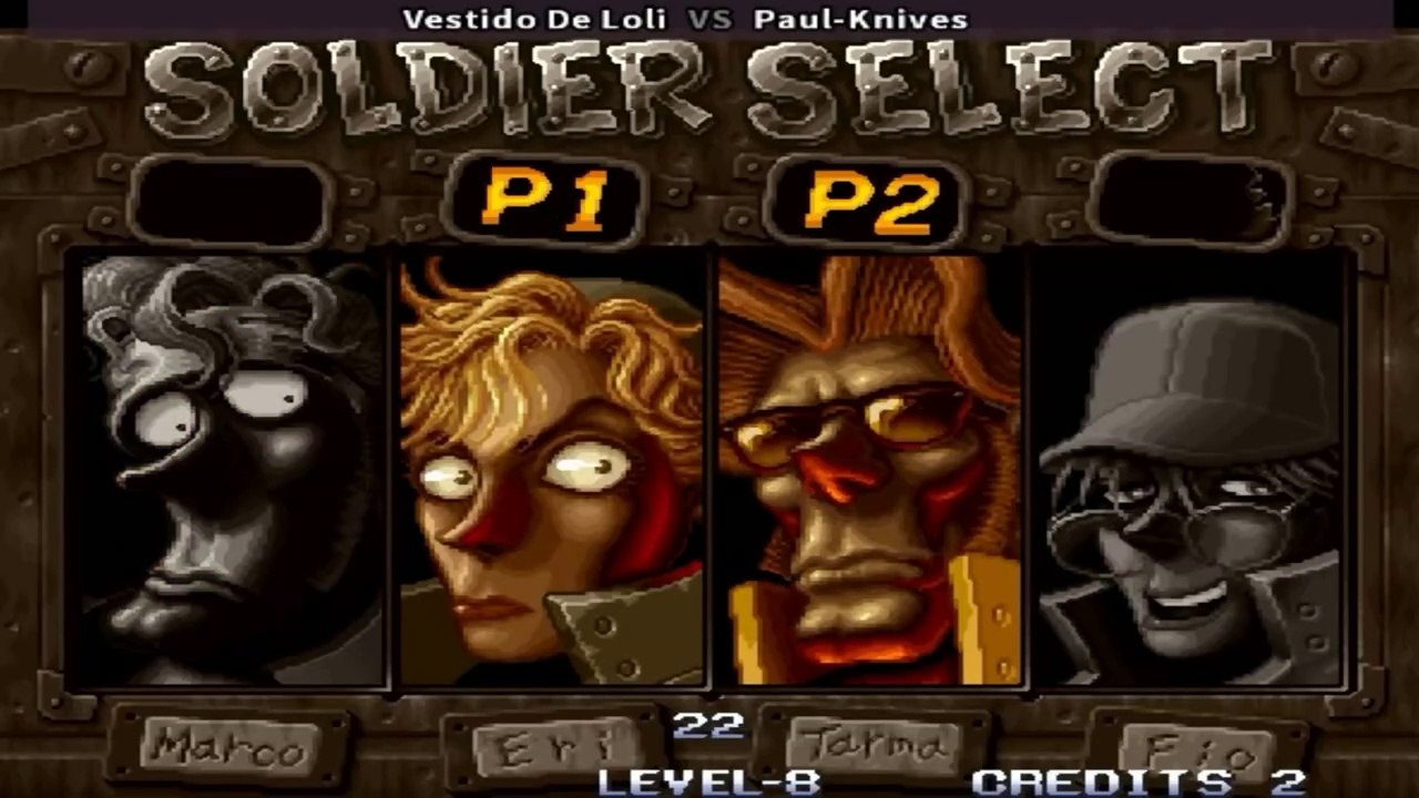 Vestido De Loli & Paul-Knives - Metal Slug X