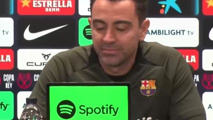 Xavi: "No podemos incorporar a nadie más por el fairplay"