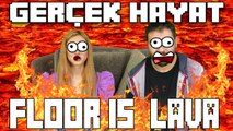 HERYER LAVLARLA DOLU | FLOOR IS LAVA GERÇEK HAYAT [ Real Life ]