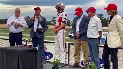 2024 Aldebaran Park Maori Mile trophy presentation