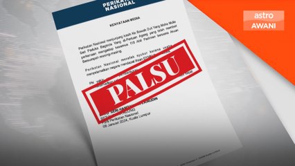 Kenyataan Ahli Parlimen PN menghadap Agong adalah palsu