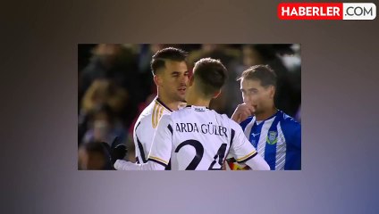Takım arkadaşına dil dökerek topu alan Arda'nın frikiğini tüm stat ağzı açık izledi