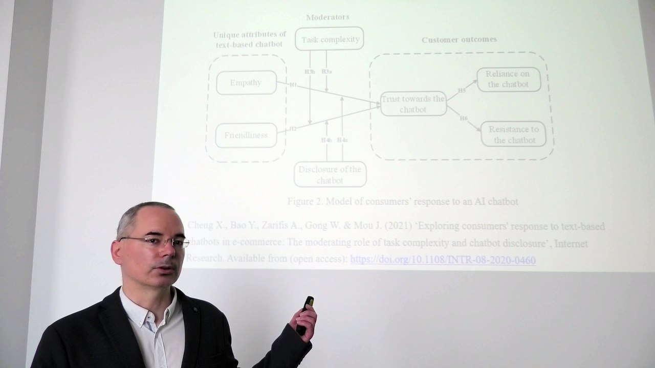 Exploring consumers' response to AI chatbots in e-commerce: The moderating role of task complexity and chatbot disclosure