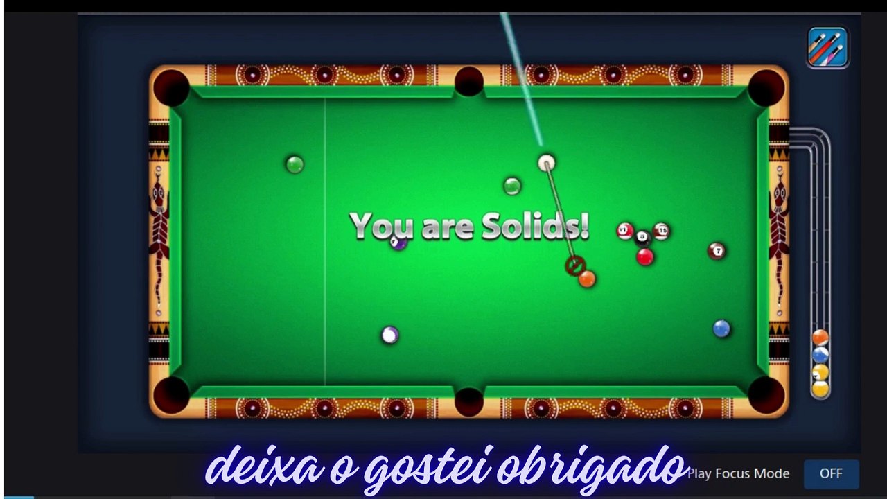 DICA PARA JOGAR SINUCA