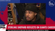 Sterling Shepard Reflects on Giants Career