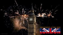 London: Midnight at Big Ben | Relaxing sounds of rain