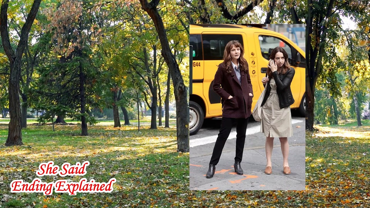 She Said Ending Explained | She Said Movie 2022 | She Said Explained | She said harvey weinstein