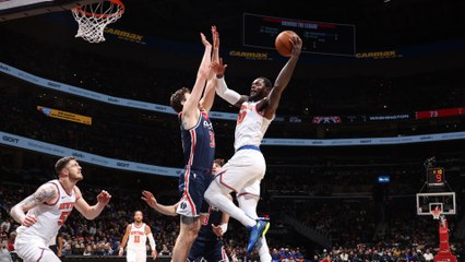 Game Recap: Knicks 121, Wizards 105