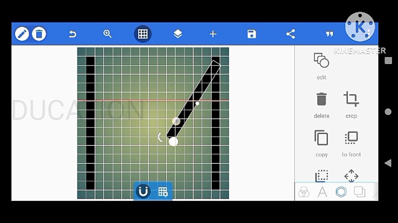 Musa name logo design in pixellab