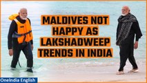 PM Modi Lakshadweep trip prompts online trend; Maldives politician compares the two | Oneindia News