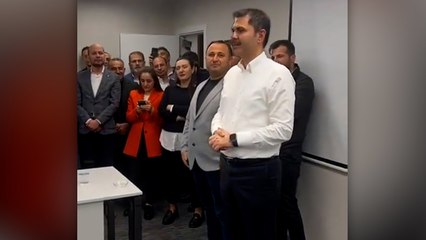 AKP'nin aday göstereceği iddia edilen Murat Kurum'dan “İstanbul” toplantısı