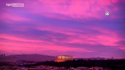 Ankara'da gün doğumu