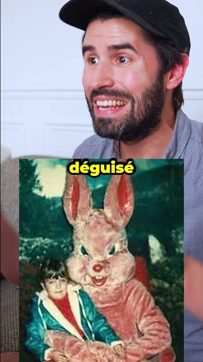 Qui se cache dans ce costume de lapin ?