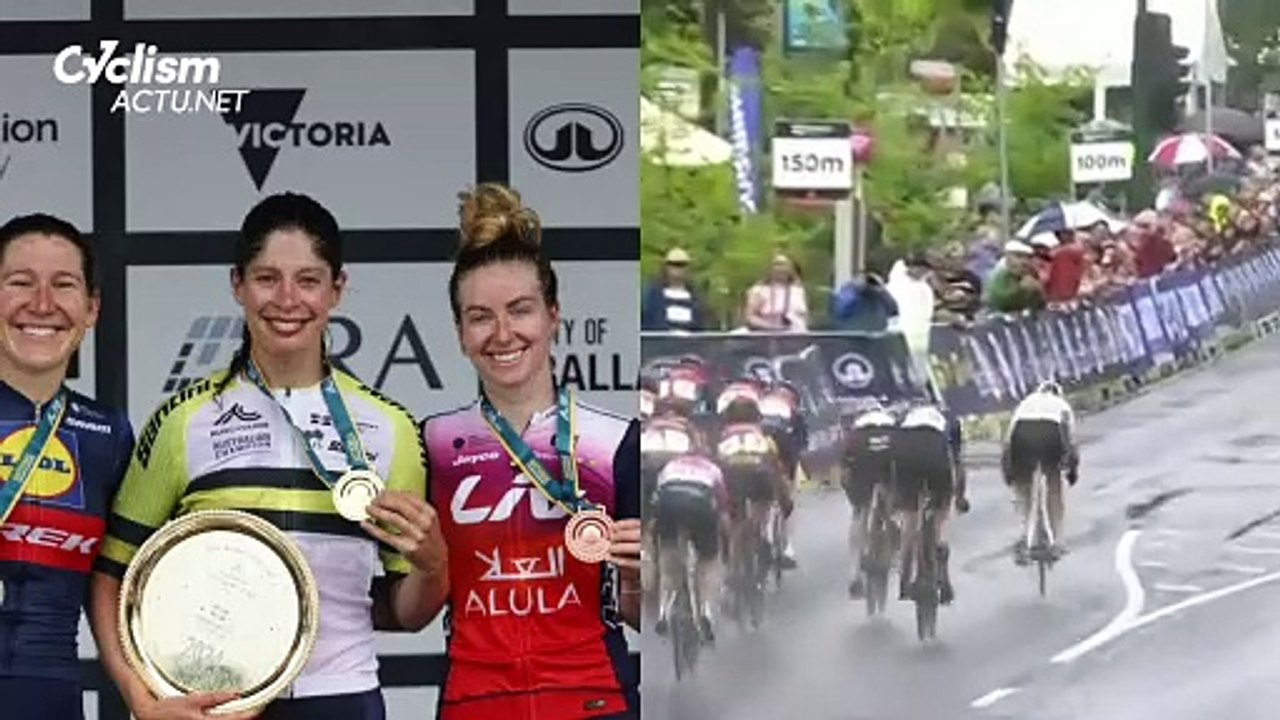 Route - Australie 2024 - Ruby Roseman-Gannon, championne d'Australie sur route : "Je ne remercierai jamais assez l'équipe, c'est comme un rêve"