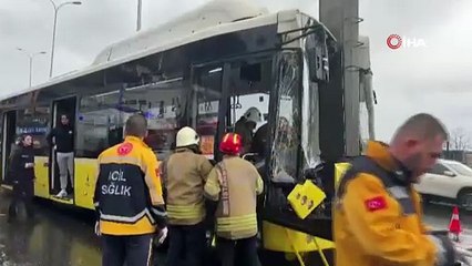 Allah'tan seçimlere az kaldı! Yine İETT yine kaza