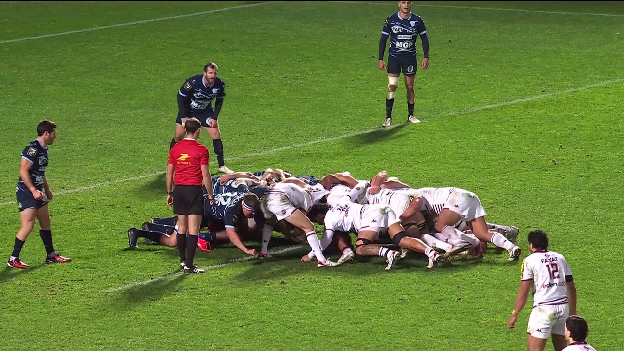 TOP 14 - Essai de Maxime LUCU (UBB) - Union Bordeaux-Bègles - Aviron Bayonnais