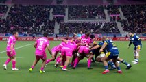 TOP 14 - Essai de Peniasi DAKUWAQA (SFP) - Stade Français Paris - ASM Clermont