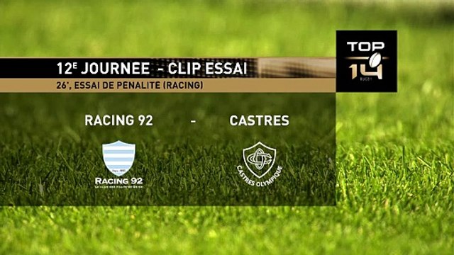 TOP 14 - Essai de pénalité (R92) - Racing 92 - Castres Olympique