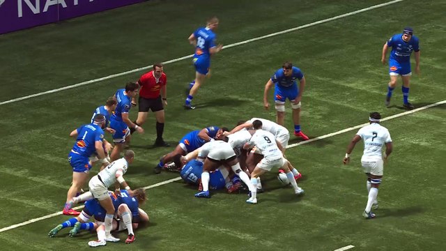 TOP 14 - Essai de Vinaya HABOSI (R92) - Racing 92 - Castres Olympique