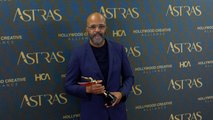Jeffrey Wright 2024 Astra Film Awards Winners Walk! | HCA Acting Achievement Award Winner