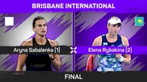 Rybakina crushes Sabalenka to lift Brisbane crown